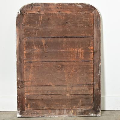 French Silver Gilt Louis Philippe Petite Mirror