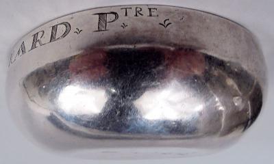 French Silver Wine Taster Formerly Property of Ancien Regime Priest