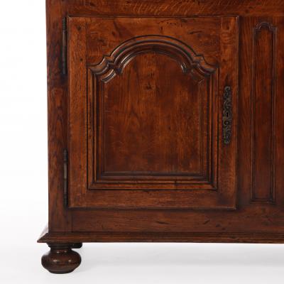 French Solid Oak Sideboard C 1940 