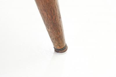 French Solid Wooden Tripod Chair France 1970s