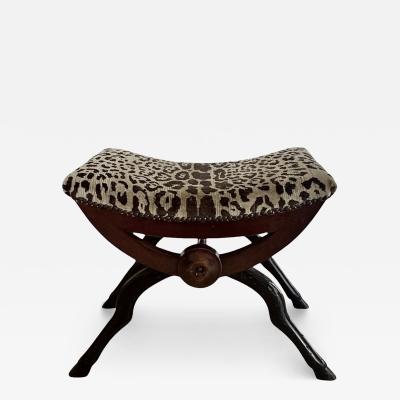 French Stool Late 19th Century