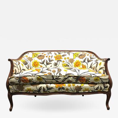 French Style Floral Loveseat