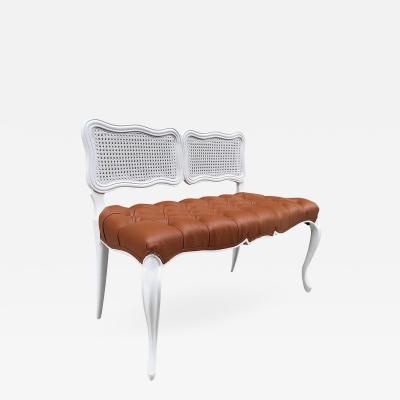 French Style Tufted Bench