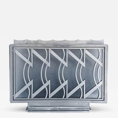 French Stylized Art Deco Fireplace Screen French Riviera Acquisition