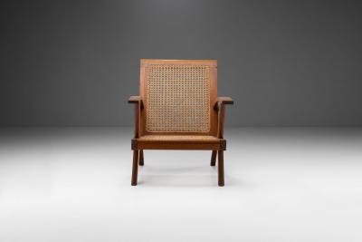French Teak Armchair France 1950s