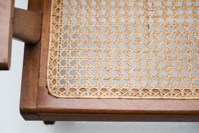 French Teak Armchair France 1950s
