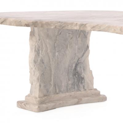 French Three Part Marble Iceberg Coffee Table C 1960