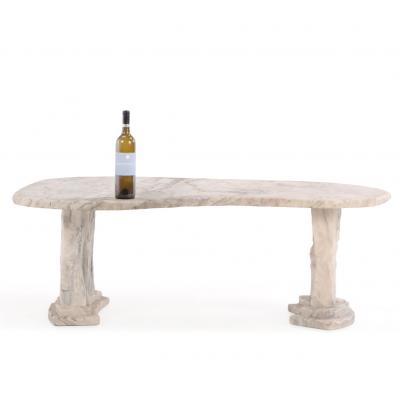French Three Part Marble Iceberg Coffee Table C 1960
