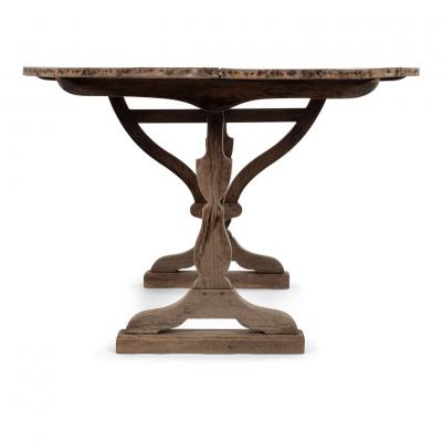 French Tilt Top Table de Vendange or Wine Tasting Table