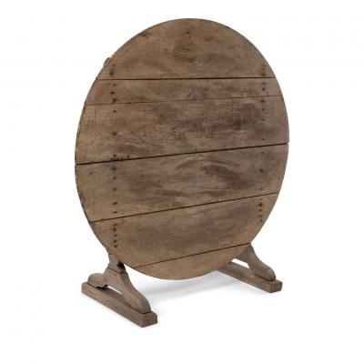 French Tilt Top Table de Vendange or Wine Tasting Table