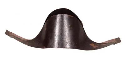 French Tole Bicorn Hat