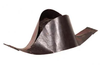 French Tole Bicorn Hat
