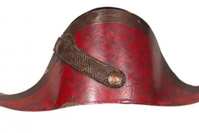 French Tole Bicorn Hat