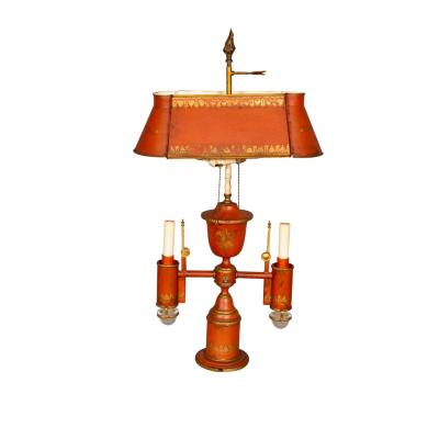 French Tole Table Lamp