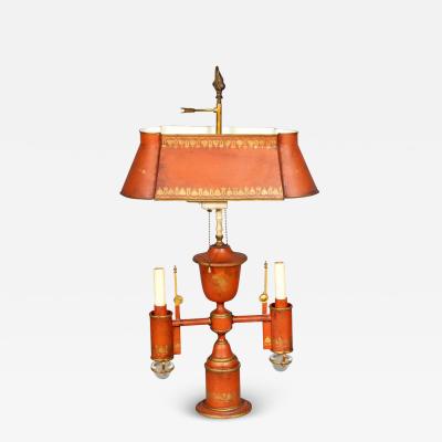 French Tole Table Lamp