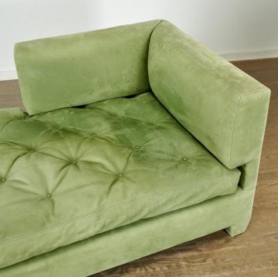 French Tufted Chaise Lounge