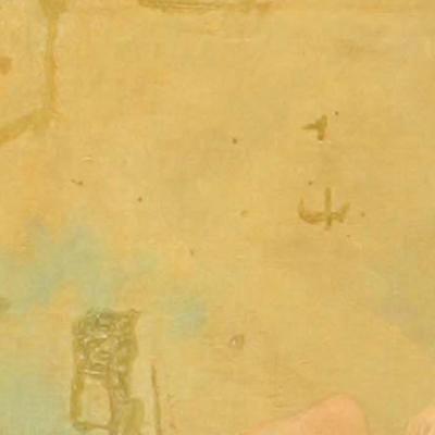 French Victorian 3 Cupids Painting