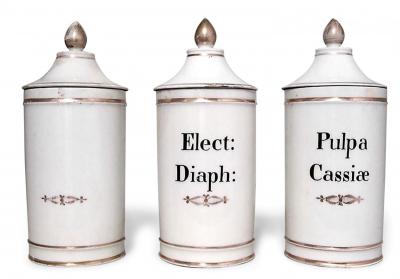French Victorian Apothecary Jars