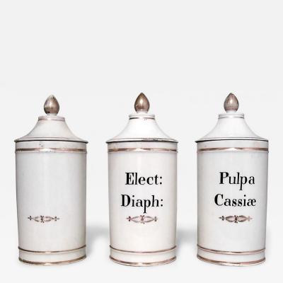 French Victorian Apothecary Jars