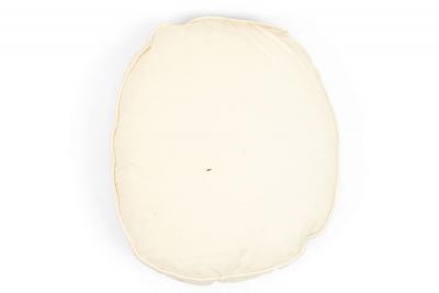 French Victorian Aubusson Pillow with Floral Design