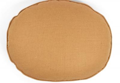 French Victorian Aubusson Pillow with Floral Design