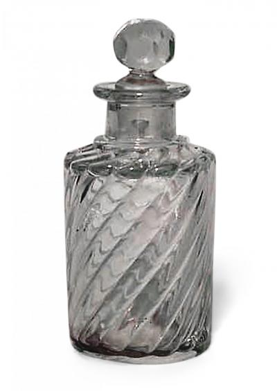 French Victorian Baccarat Crystal Perfume Bottle