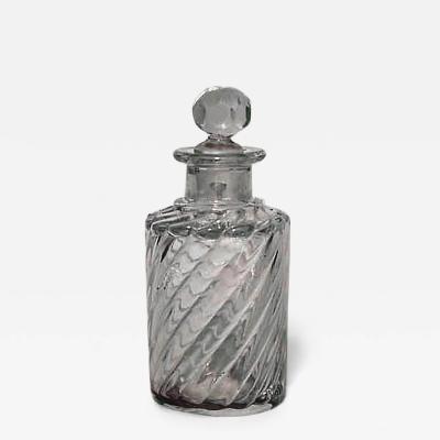 French Victorian Baccarat Crystal Perfume Bottle