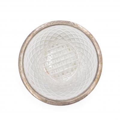 French Victorian Cut Crystal Bowl