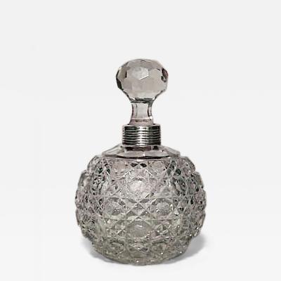 French Victorian Cut Crystal Perfume Bottles