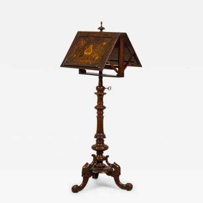 French Victorian Double Sided Music Stand