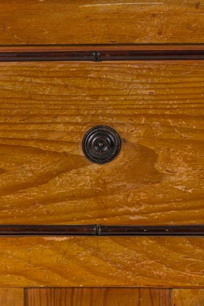 French Victorian Faux Bamboo Wooden Twin Bed