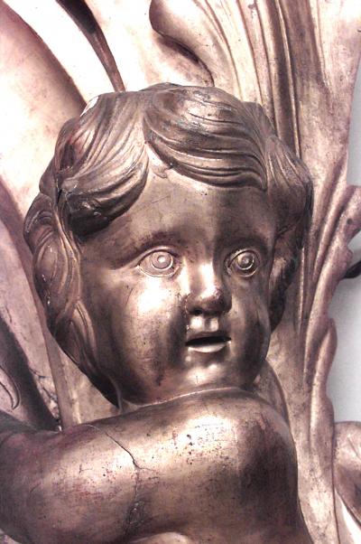 French Victorian Gilt Monumental Wall Mirror