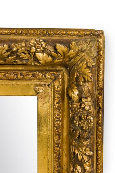 French Victorian Gilt Wall Mirror