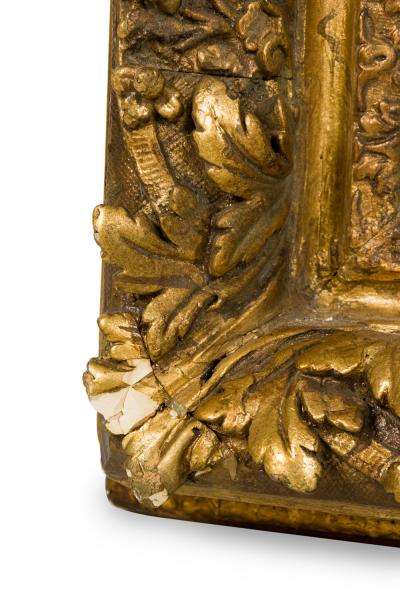 French Victorian Gilt Wall Mirror