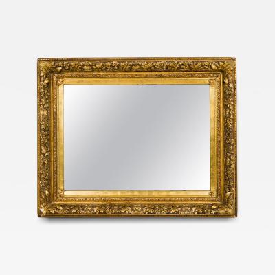 French Victorian Gilt Wall Mirror