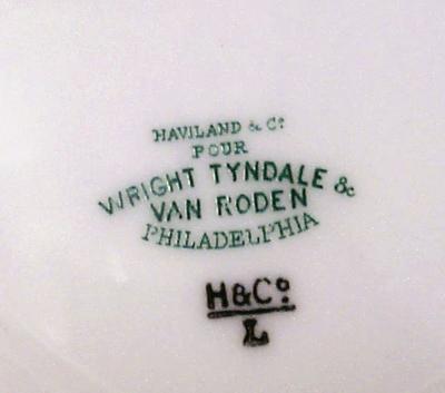 French Victorian Haviland Floral Porcelain Plates