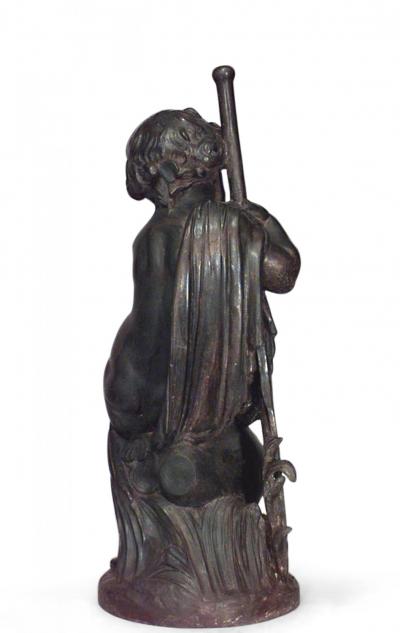 French Victorian Iron Putti
