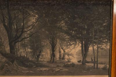 French Victorian Landscape Le Matin 