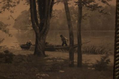 French Victorian Landscape Le Matin 