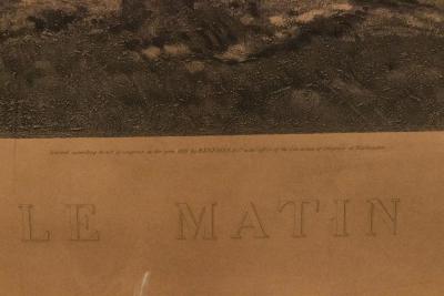 French Victorian Landscape Le Matin 