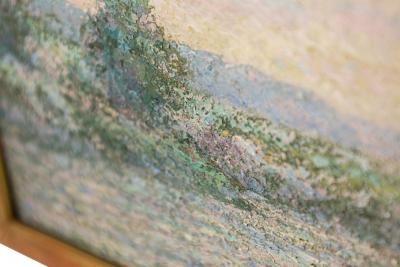 French Victorian Landscape of Stream and Tree