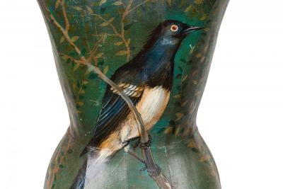 French Victorian Owl Design Mannequin