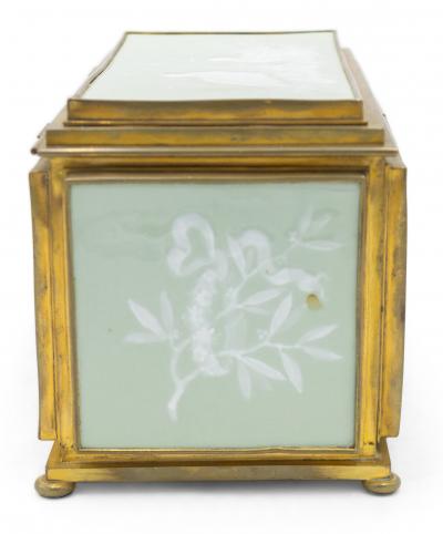 French Victorian Porcelain Box