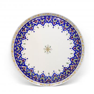 French Victorian Porcelain Charger