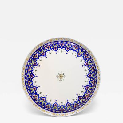 French Victorian Porcelain Charger