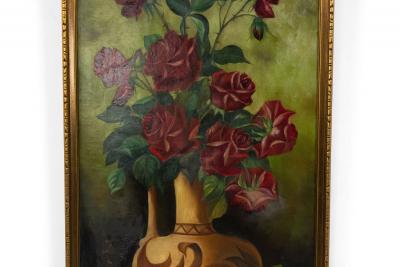 French Victorian Roses Painting