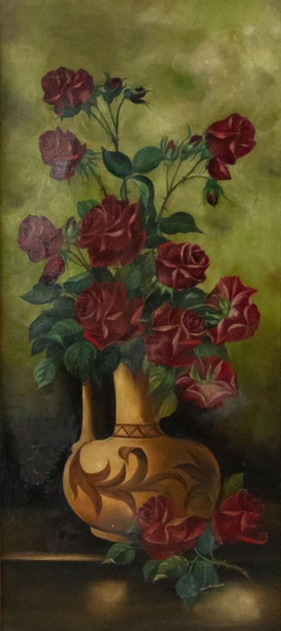 French Victorian Roses Painting