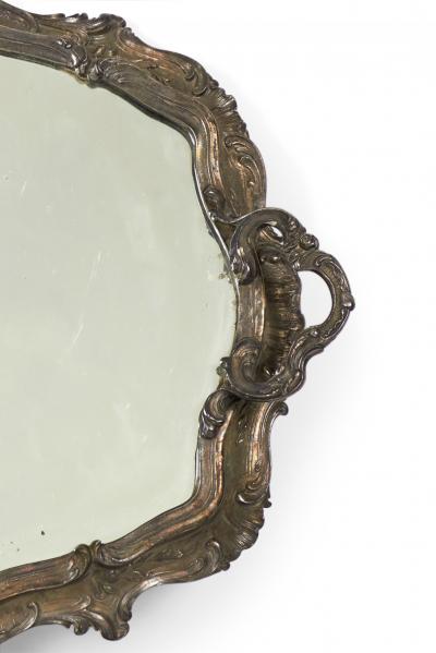 French Victorian Silver Plate Tray