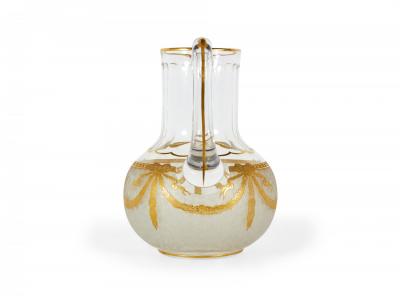 French Victorian Style Baccarat Crystal Pitcher