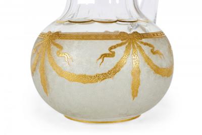 French Victorian Style Baccarat Crystal Pitcher